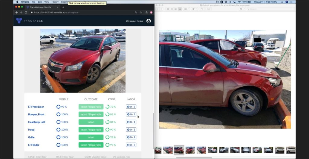 Immagine Sompo Japan utilizza l’IA di Tractable per calcolare i costi approssimativi di riparazione
