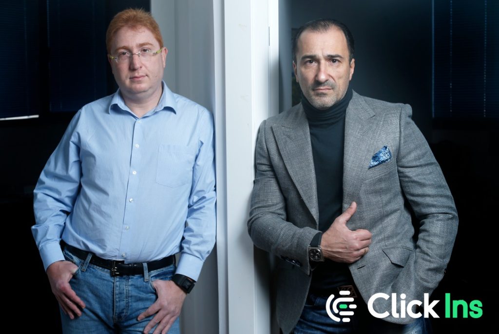 Click-Ins Team Photo_Dima and Eugene_logo watermark