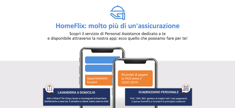 assicurazione casa, zurich connect, homeflix, yolo