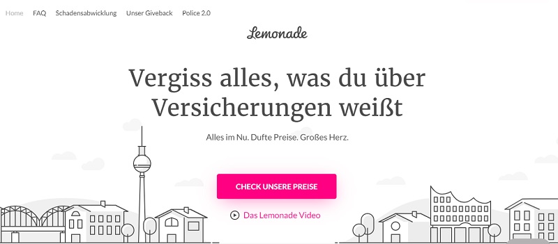 Lemonade, insurtech