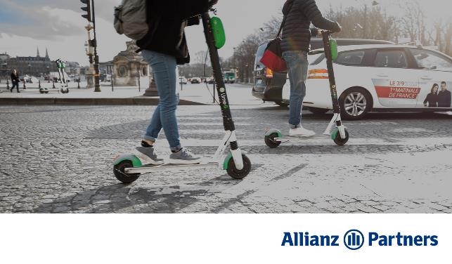 Immagine Micromobilità, partnership tra Allianz e Lime