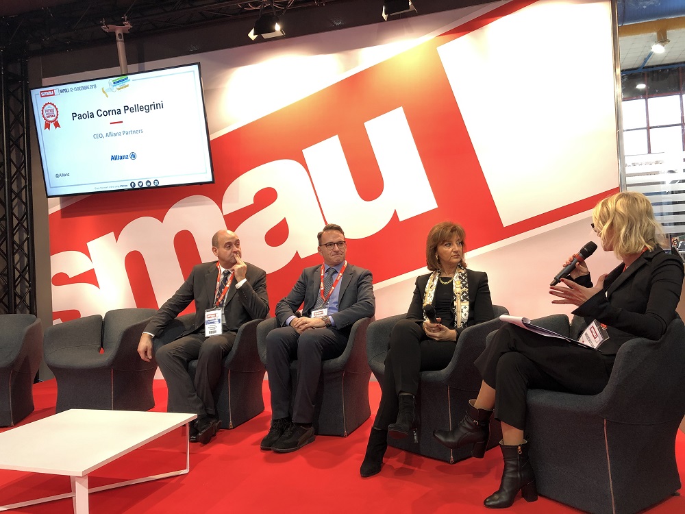 salute, Paola Corna Pellegrini CEO Allianz Partners @SMAU