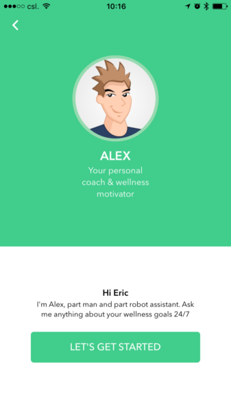 alex, coach virtuale axa