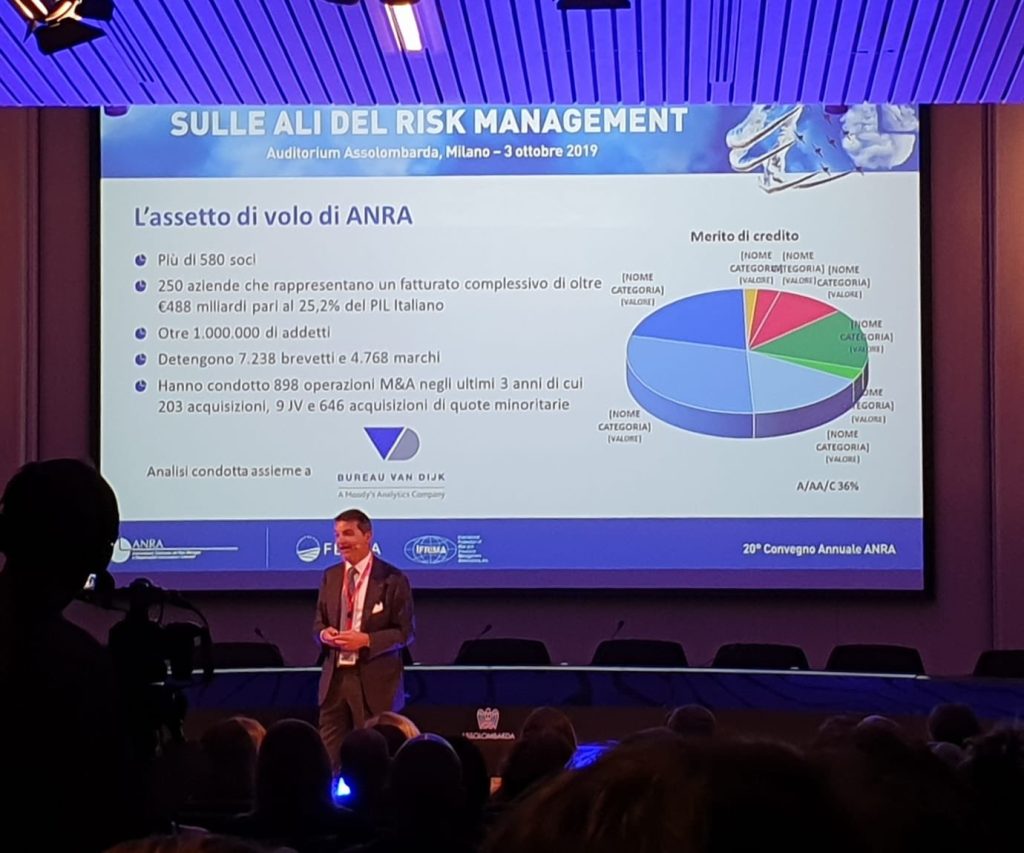 Immagine Risk management, studio Anra: “Imprese italiane hanno un elevato livello di maturità”