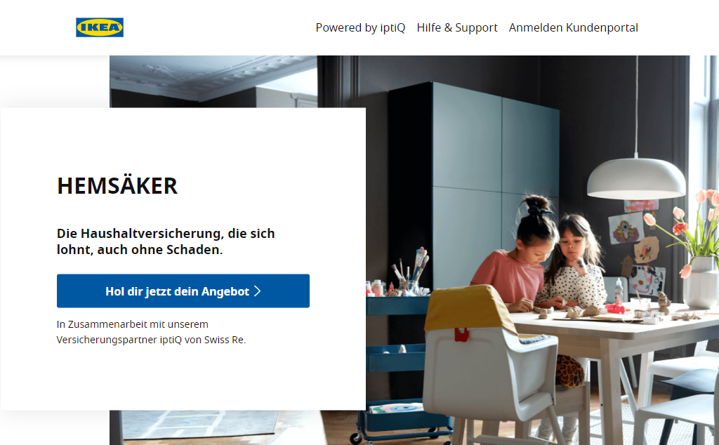 assicurazione casa, ikea iptiq