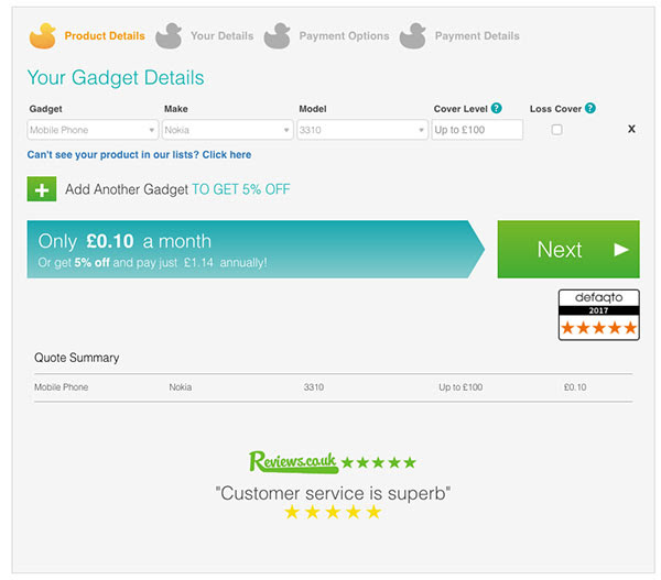 assicurazione nokia 3310