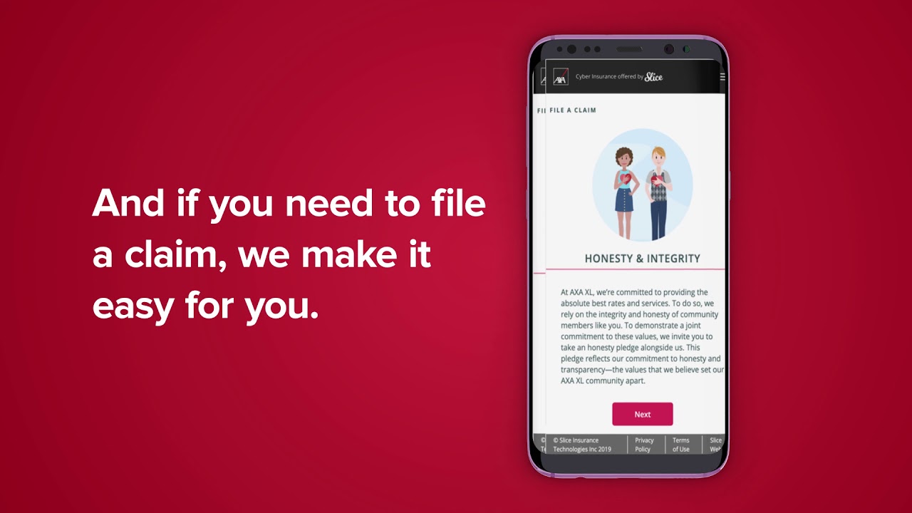 axa xl, insurtech, slice