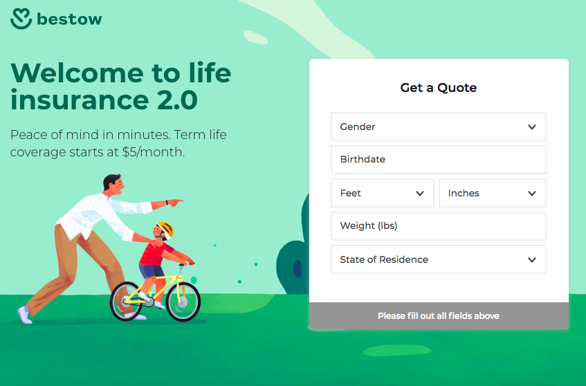 bestow, insurtech