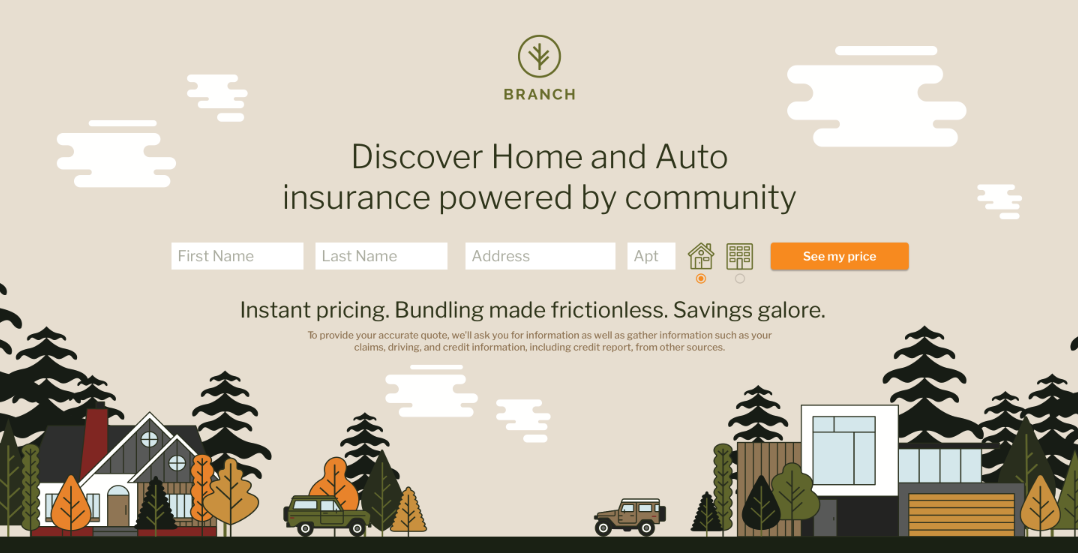 branch insurance, insurtech