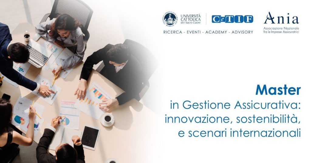 Immagine Il master di CeTIF e Ania per formare l’assicuratore del futuro