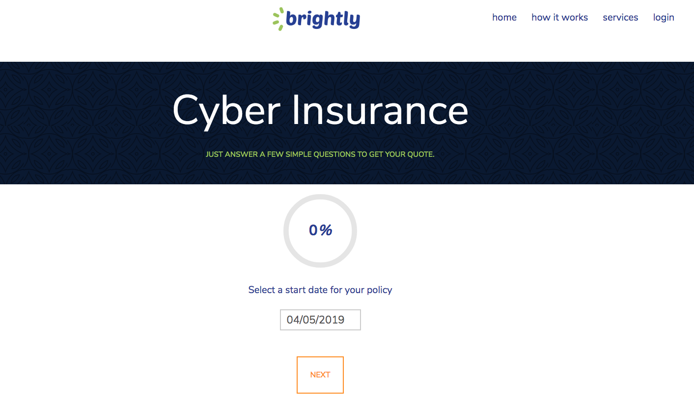 copertura cyber, brightly