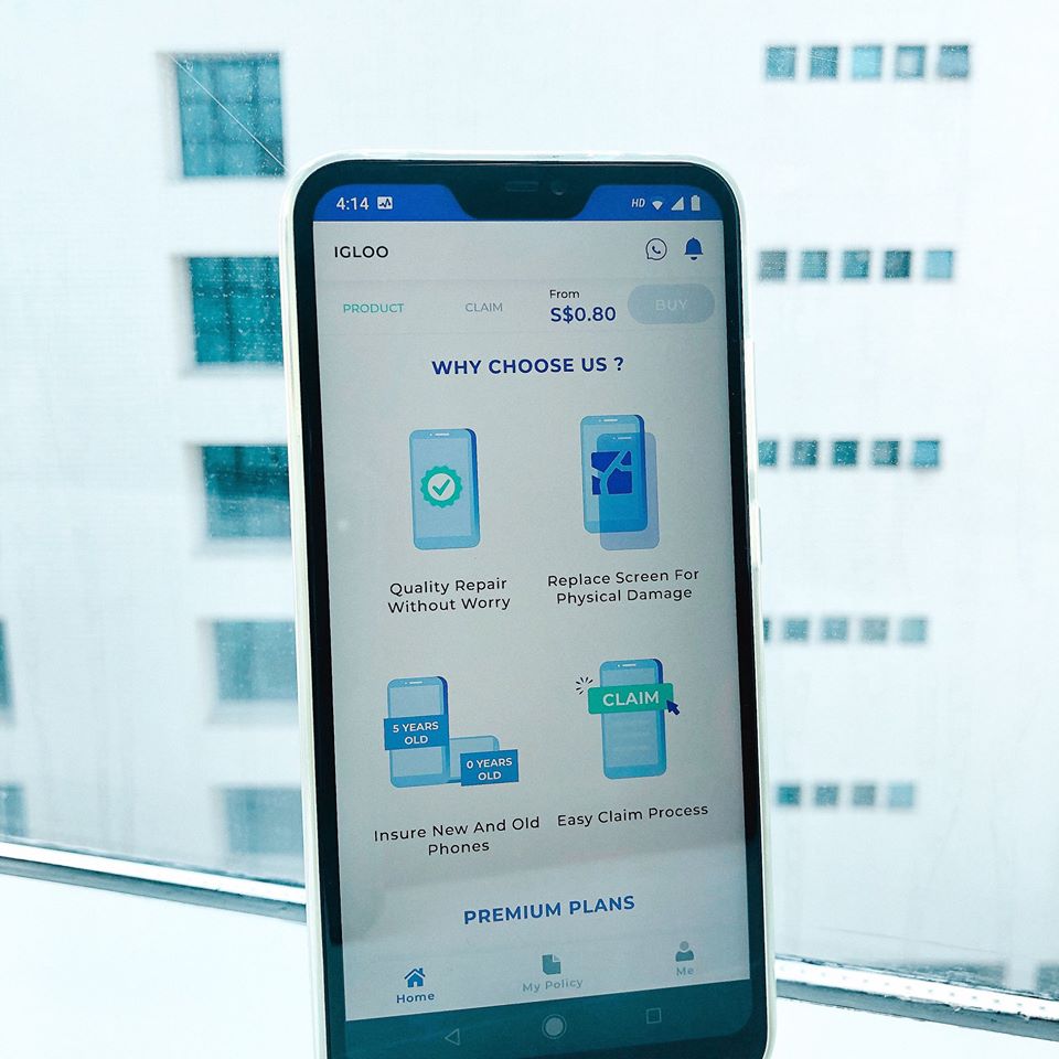 igloo, app, insurtech, axinan