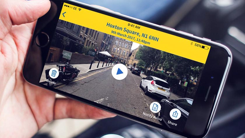 insurtech, aviva dash cam