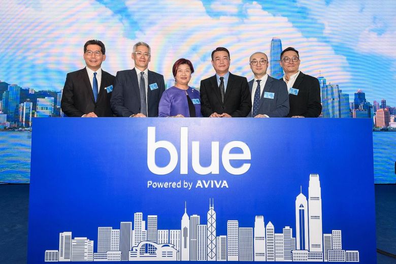 insurtech, blue