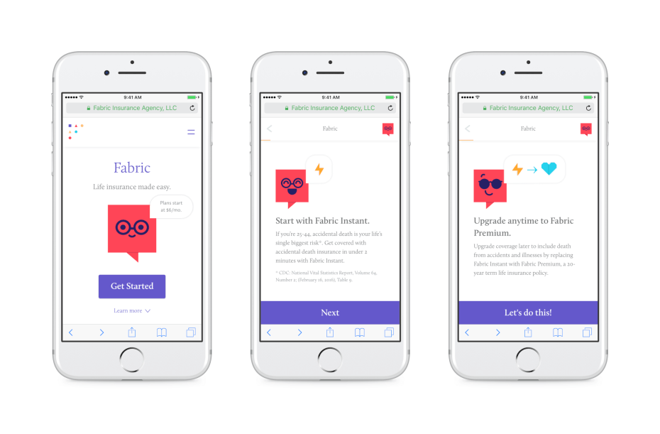 insurtech, fabric