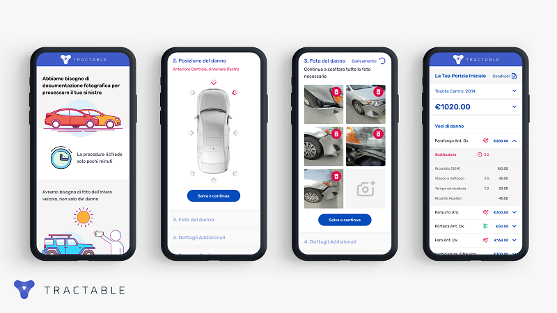 perizie auto, tractable