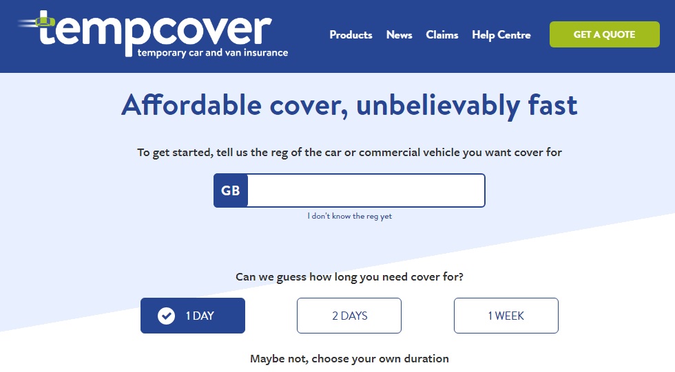 tempcover, insurtech