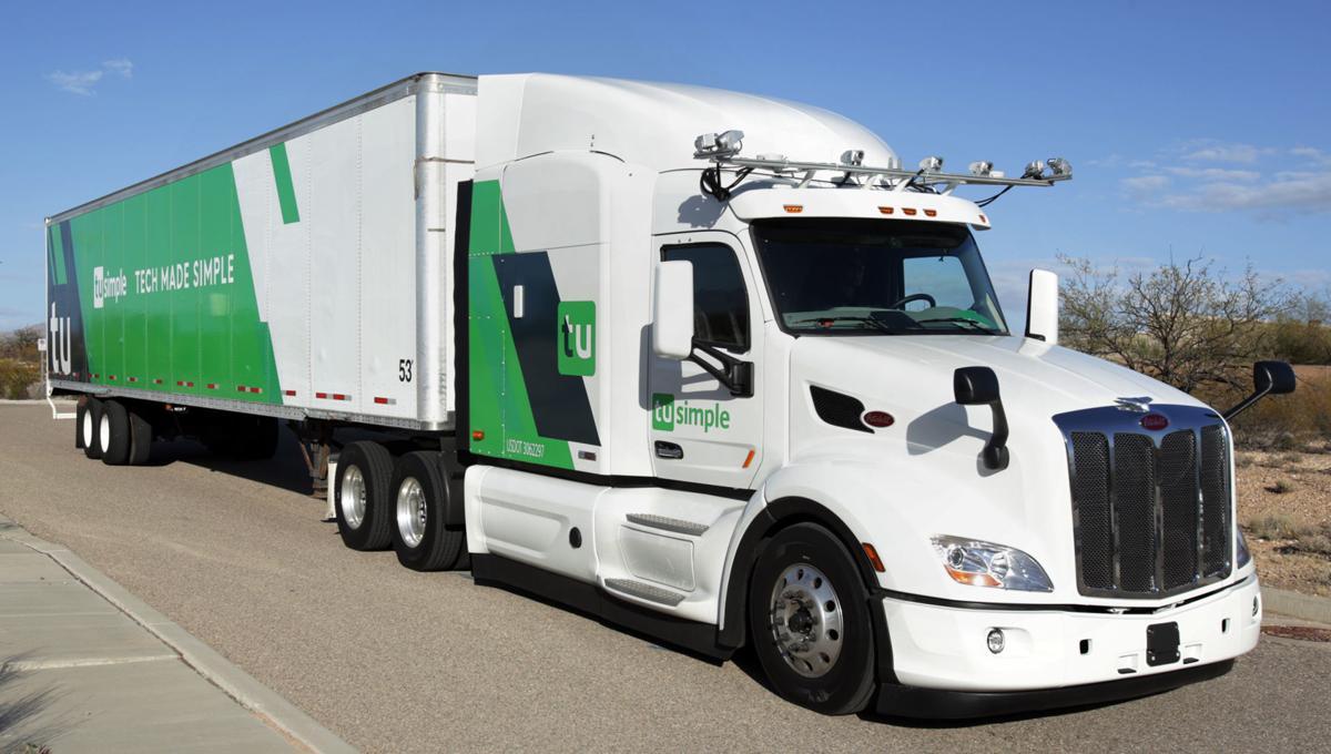 tusimple, camion a guida autonoma