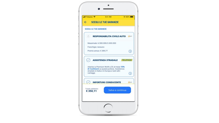 verti assicurazioni, rc auto telepass