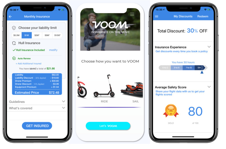 insurtech, vooms