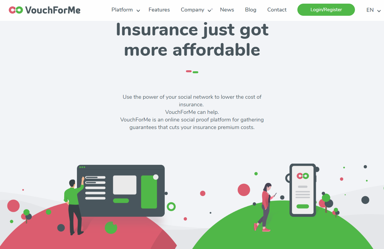 vouch for me, insurtech