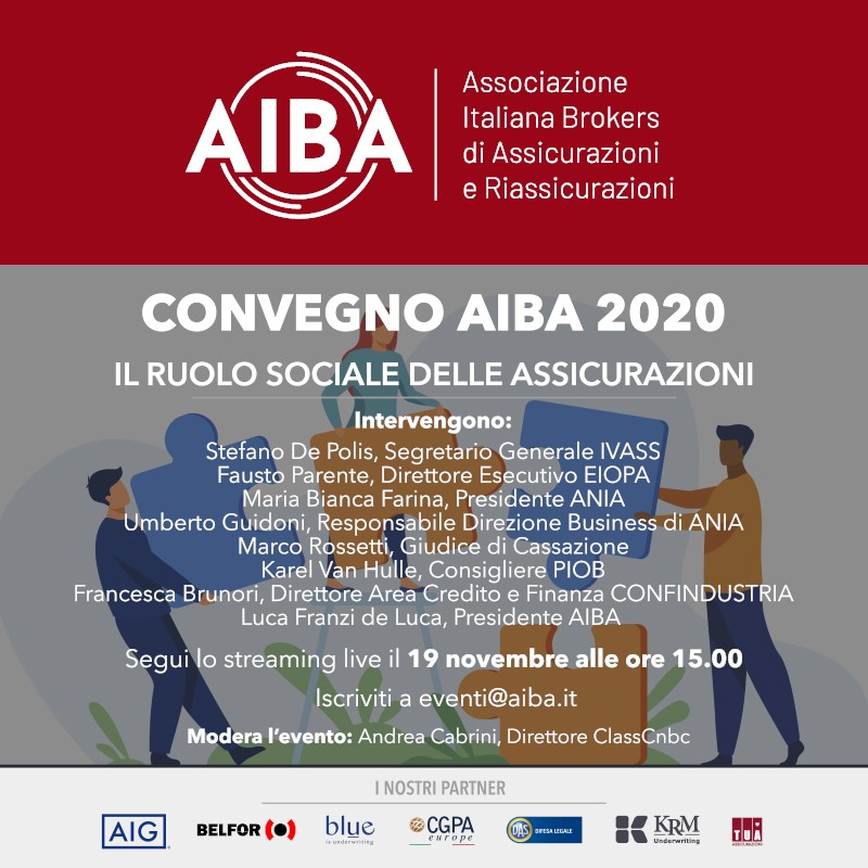 Immagine Convegno Nazionale Aiba: il ruolo sociale delle assicurazioni